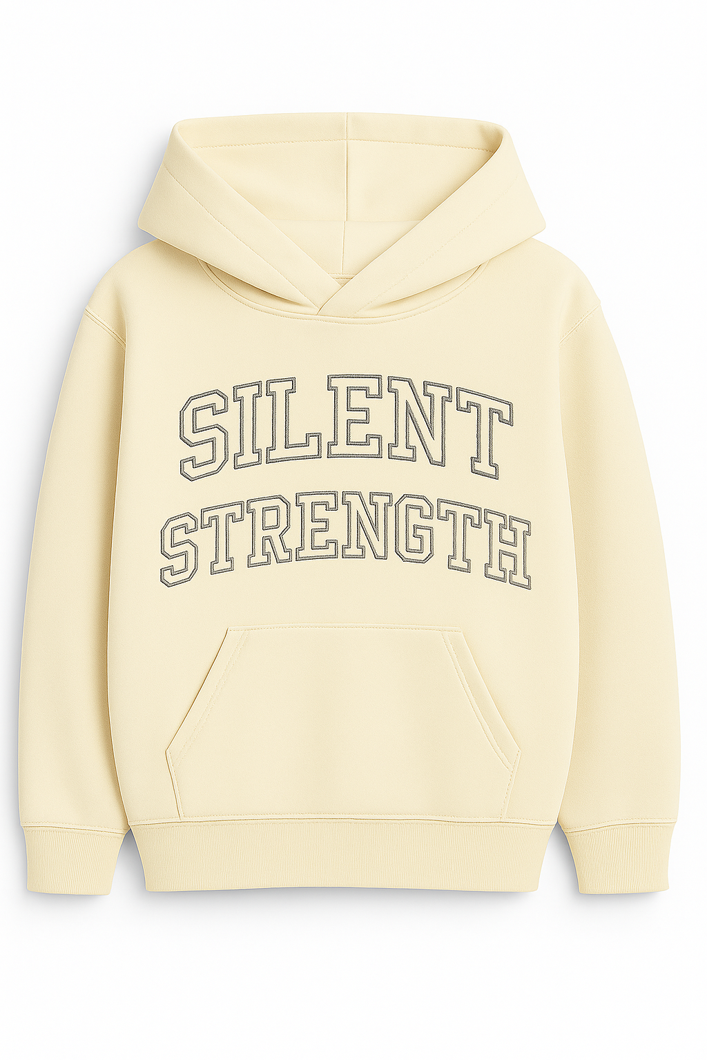 Black Oversized Pullover Hoodie // New Beginnings //